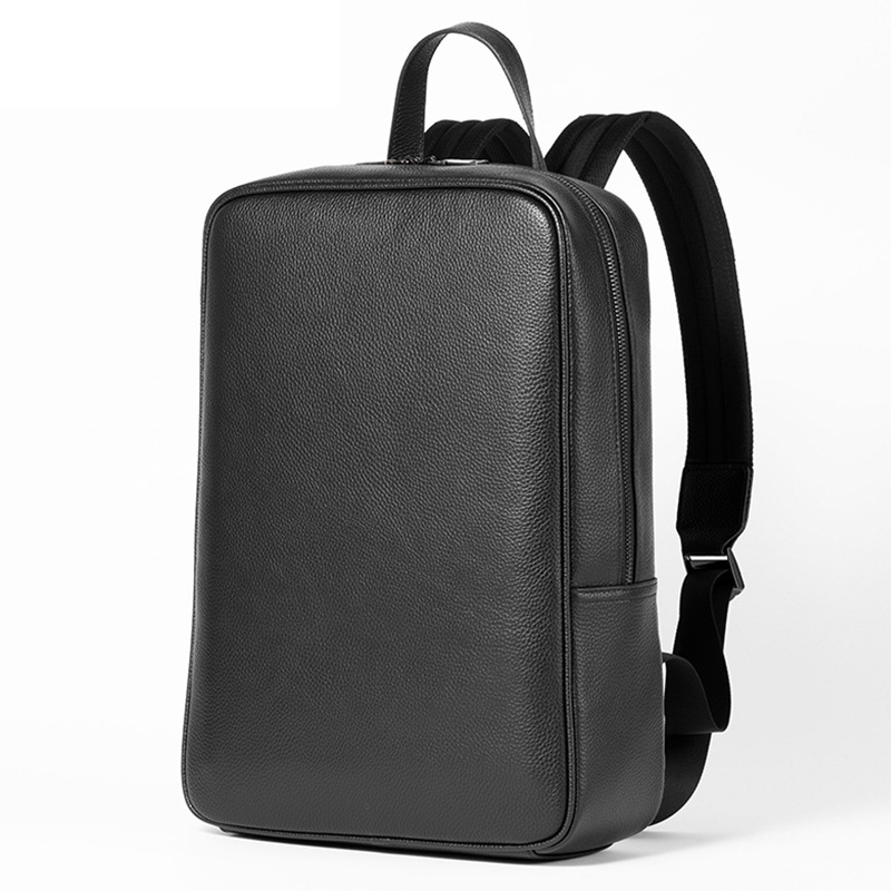 Streetwear Brand Backpack - Mochilas de cuero genuino para hombre,