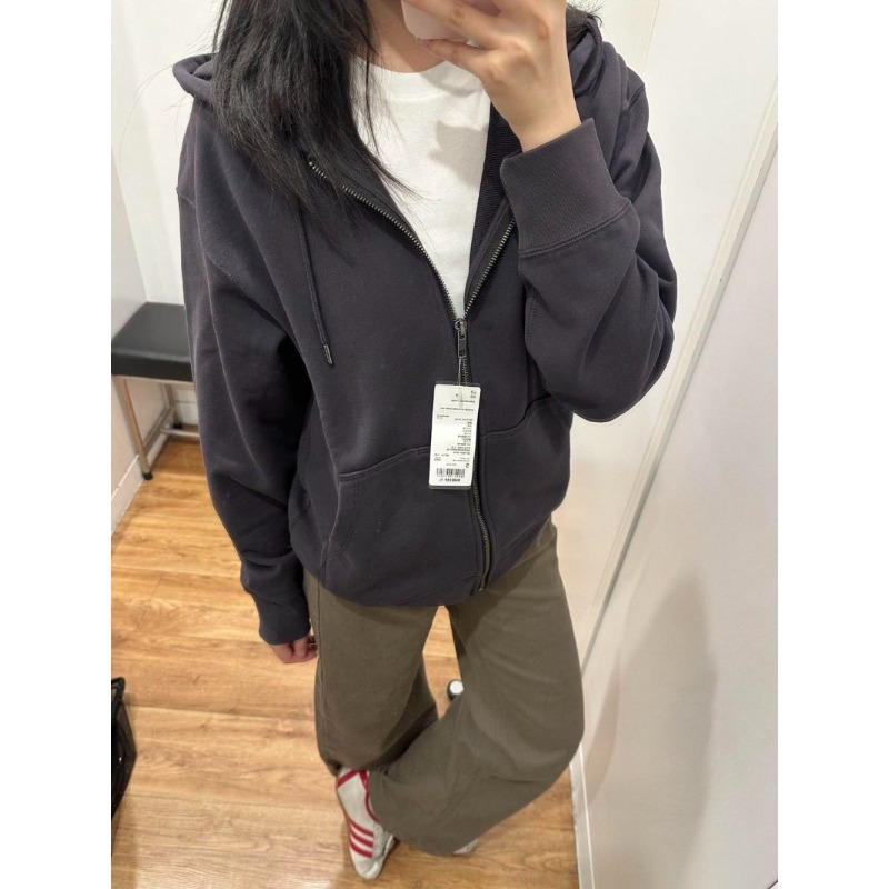 Streetwear Brand Niche - Suéter Cardigan con Capucha Estilo Retro