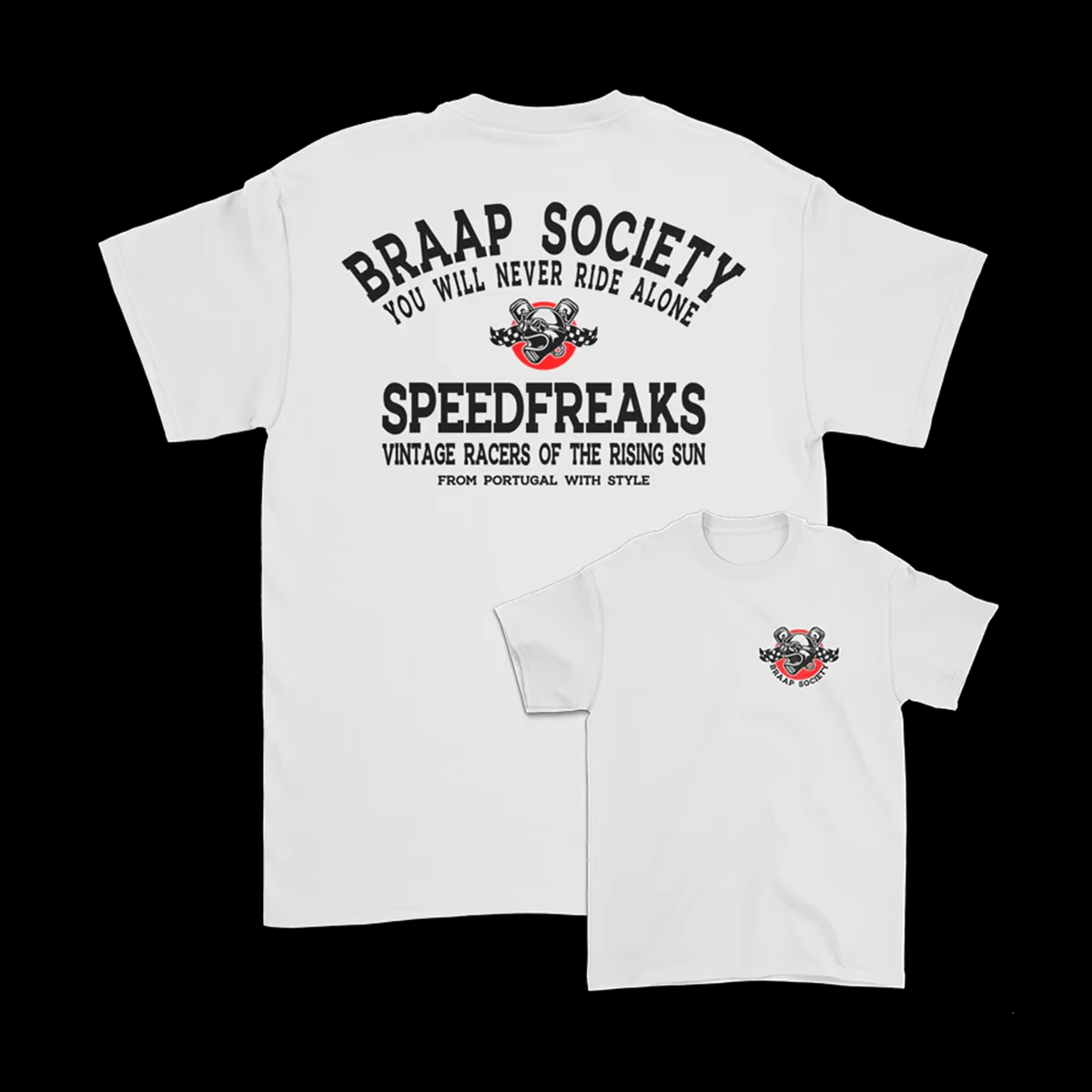 Streetwear Brand Japanese - Camiseta SPEEDREAKS de algodón con estampado