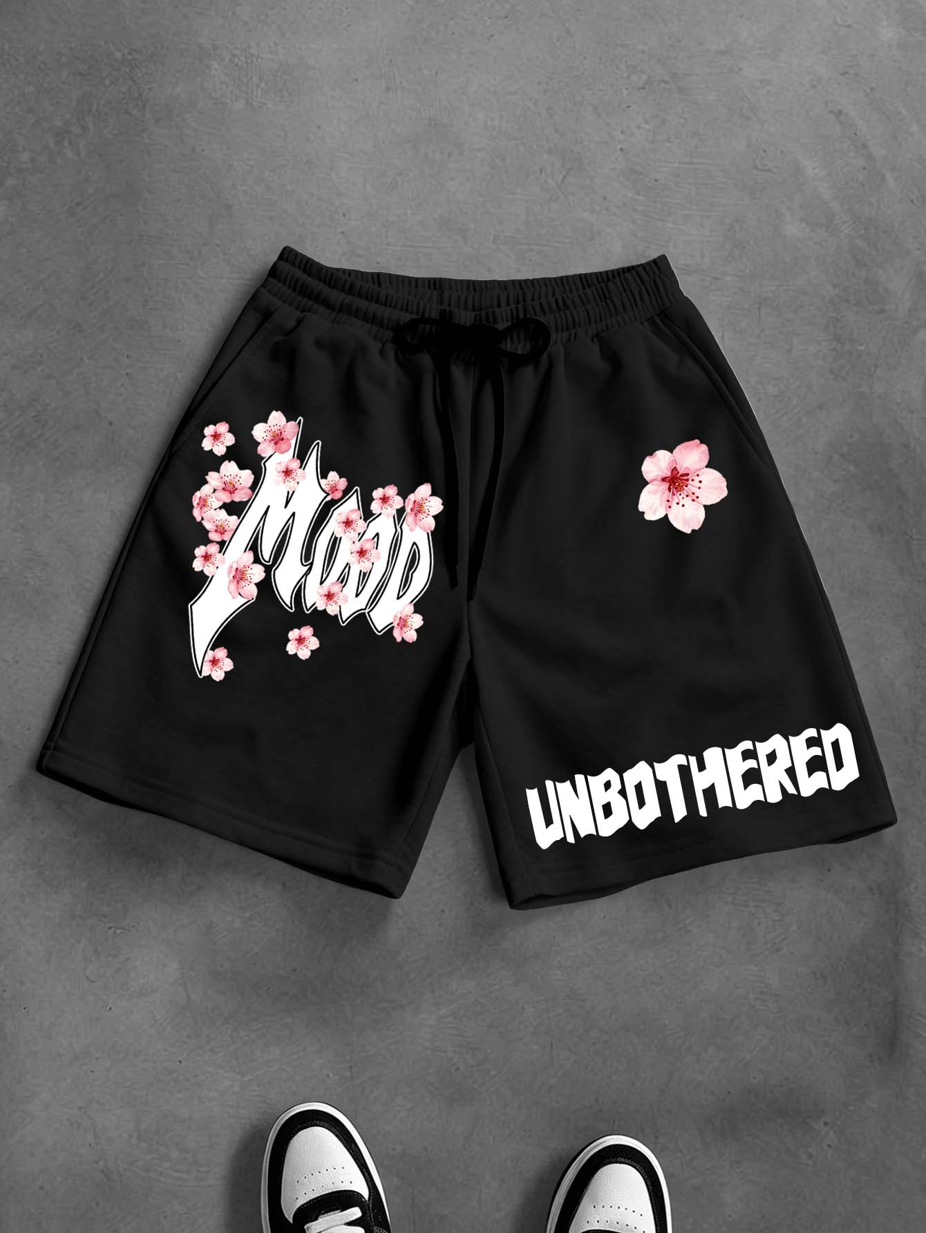 Streetwear Brand Japanese - Pantalones Cortos Casuales de Algodón con