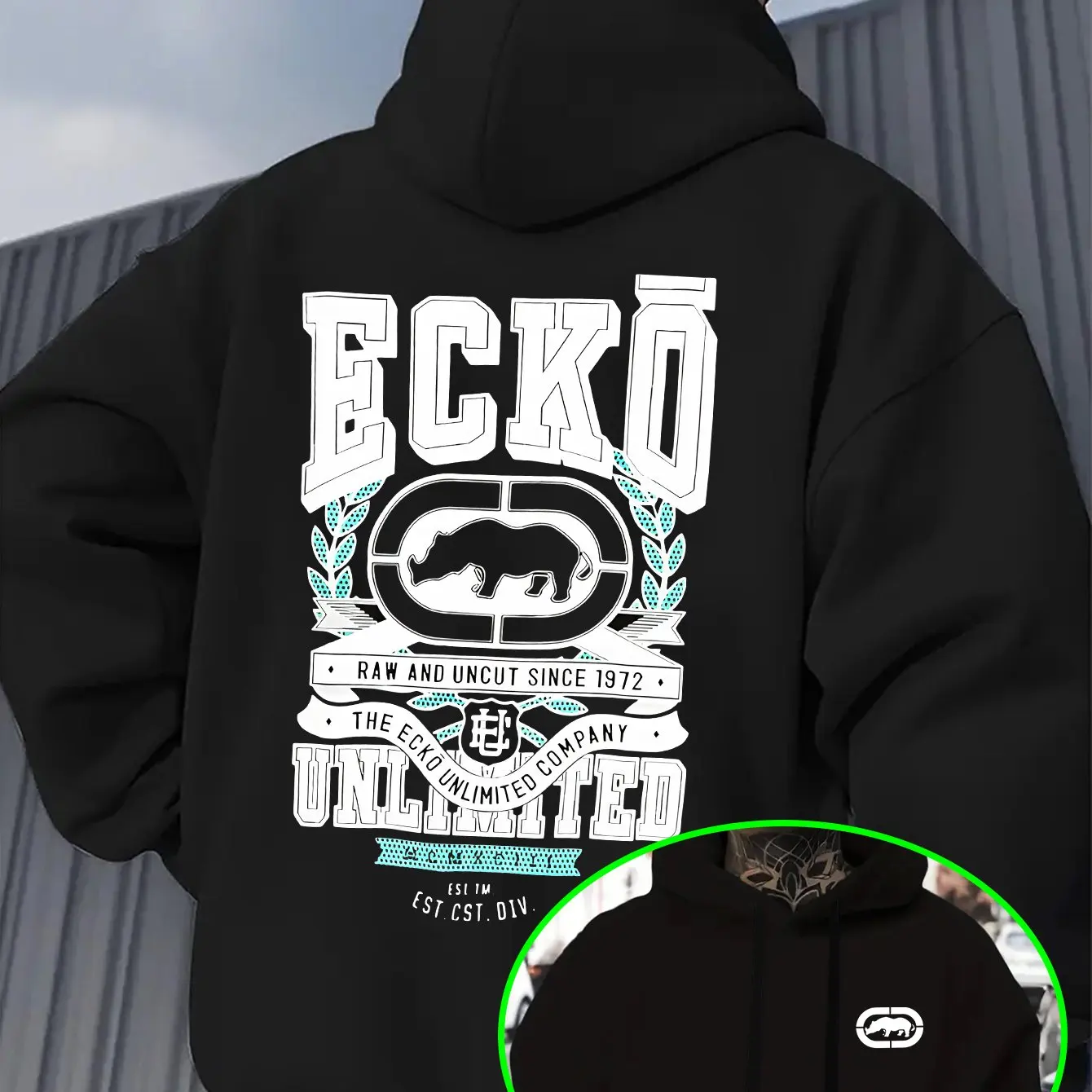 Streetwear Brand Niche - Sudadera con Capucha de Estilo Niche