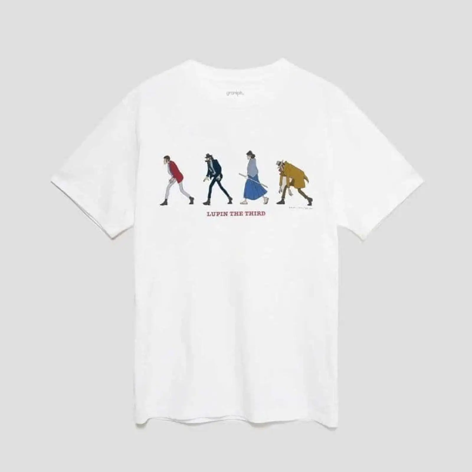 Streetwear Brand Designs - Camiseta Graniph Lupin III Talla L,