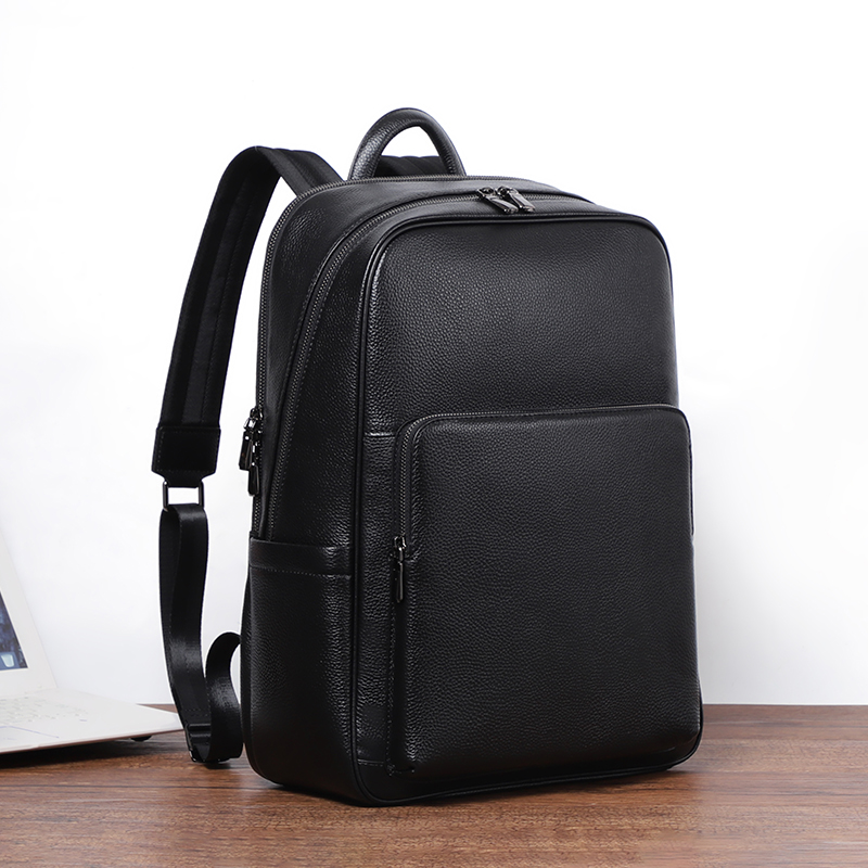 Mochilas 100% de cuero genuino - Streetwear Brand Backpack reseña y precio