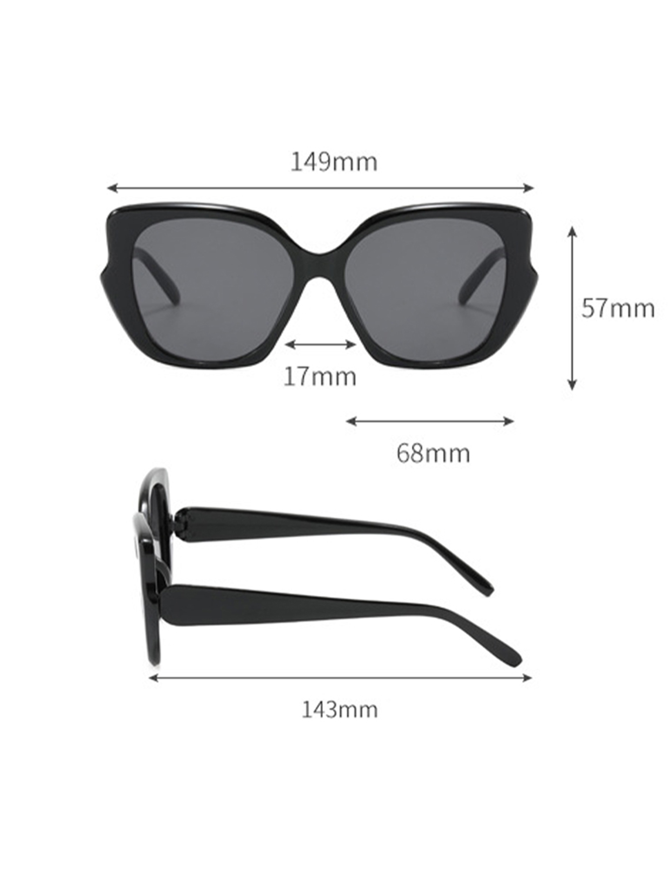 Gafas de Sol de Moda para Muje - Streetwear Brand Niche reseña y precio