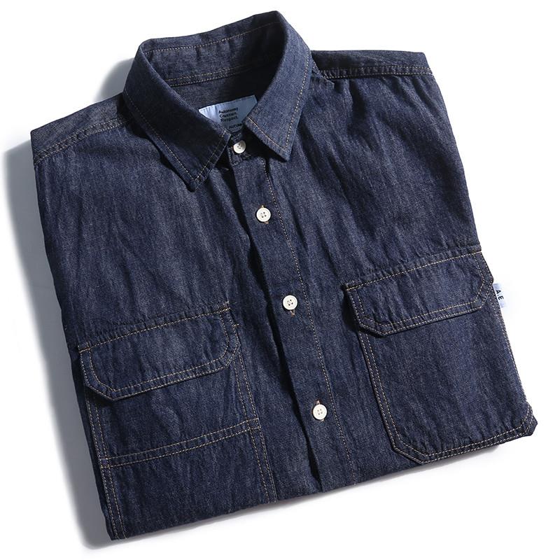 Camisa vaquera holgada de esti - Streetwear Brand Japanese reseña y precio