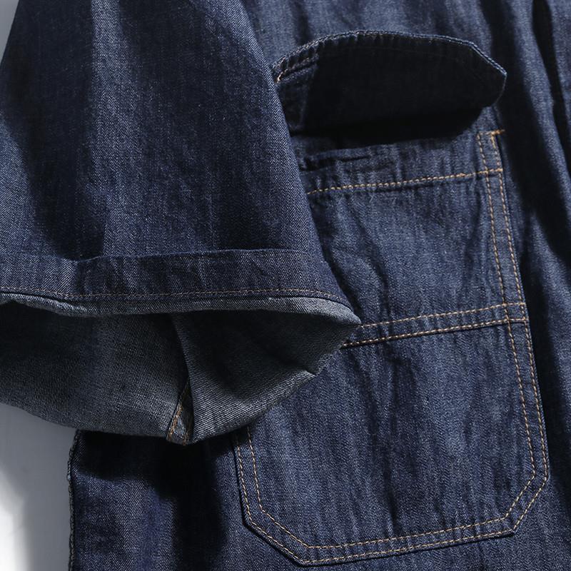 Camisa vaquera holgada de esti - Streetwear Brand Japanese reseña y precio