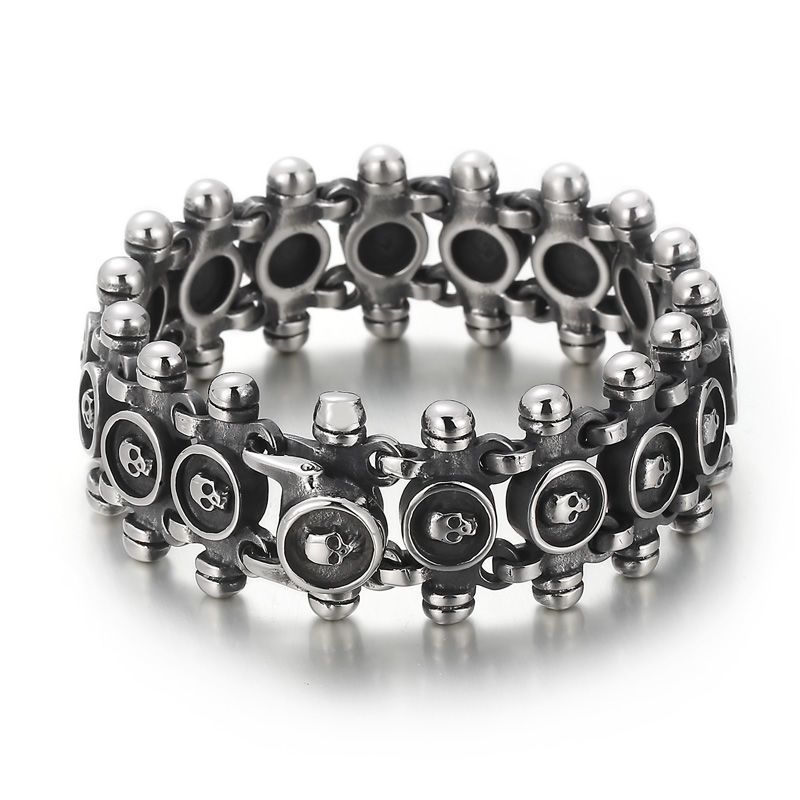 ​   Nueva Pulsera de Calavera  - Streetwear Brand Niche reseña y precio