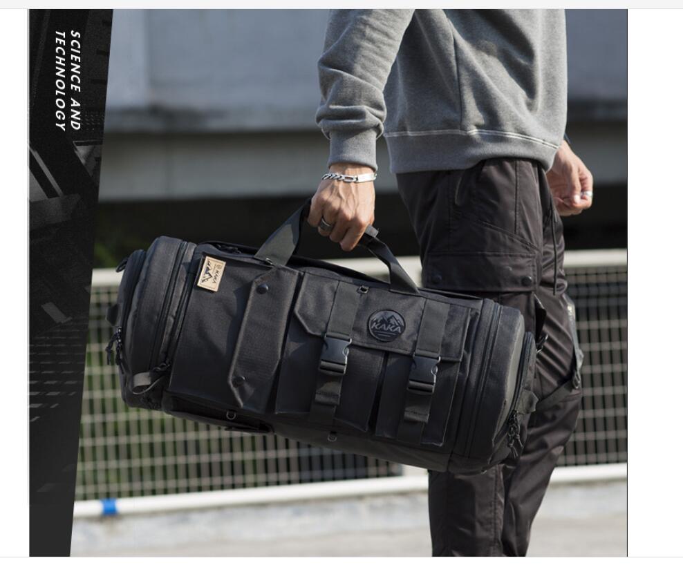 KAKA-mochila de viaje para hom - Streetwear Brand Backpack reseña y precio