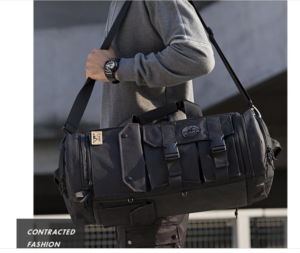 KAKA-mochila de viaje para hom - Streetwear Brand Backpack reseña y precio