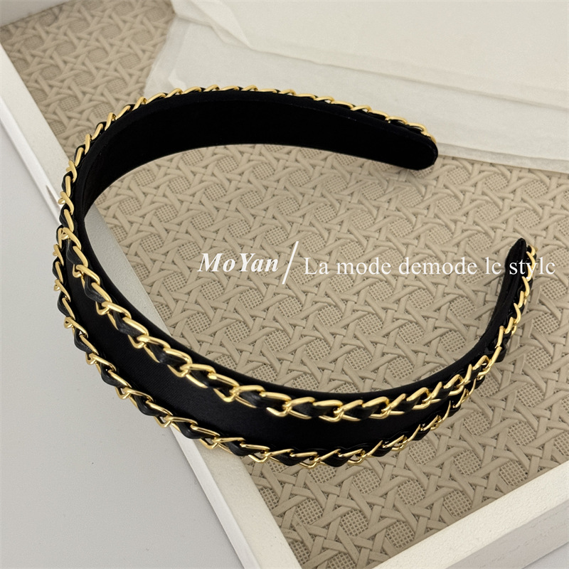 Diadema de tela vaquera con ca - Streetwear Brands 2026 reseña y precio