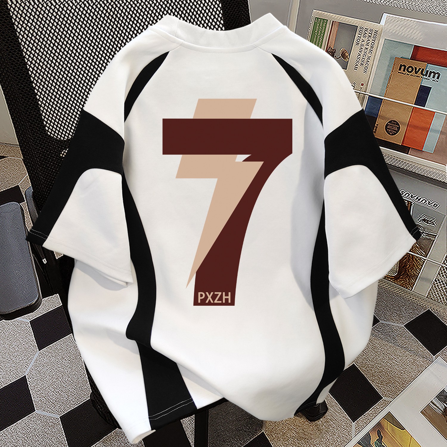 Camiseta de Manga Corta de Alg - Streetwear Brand Designs reseña y precio