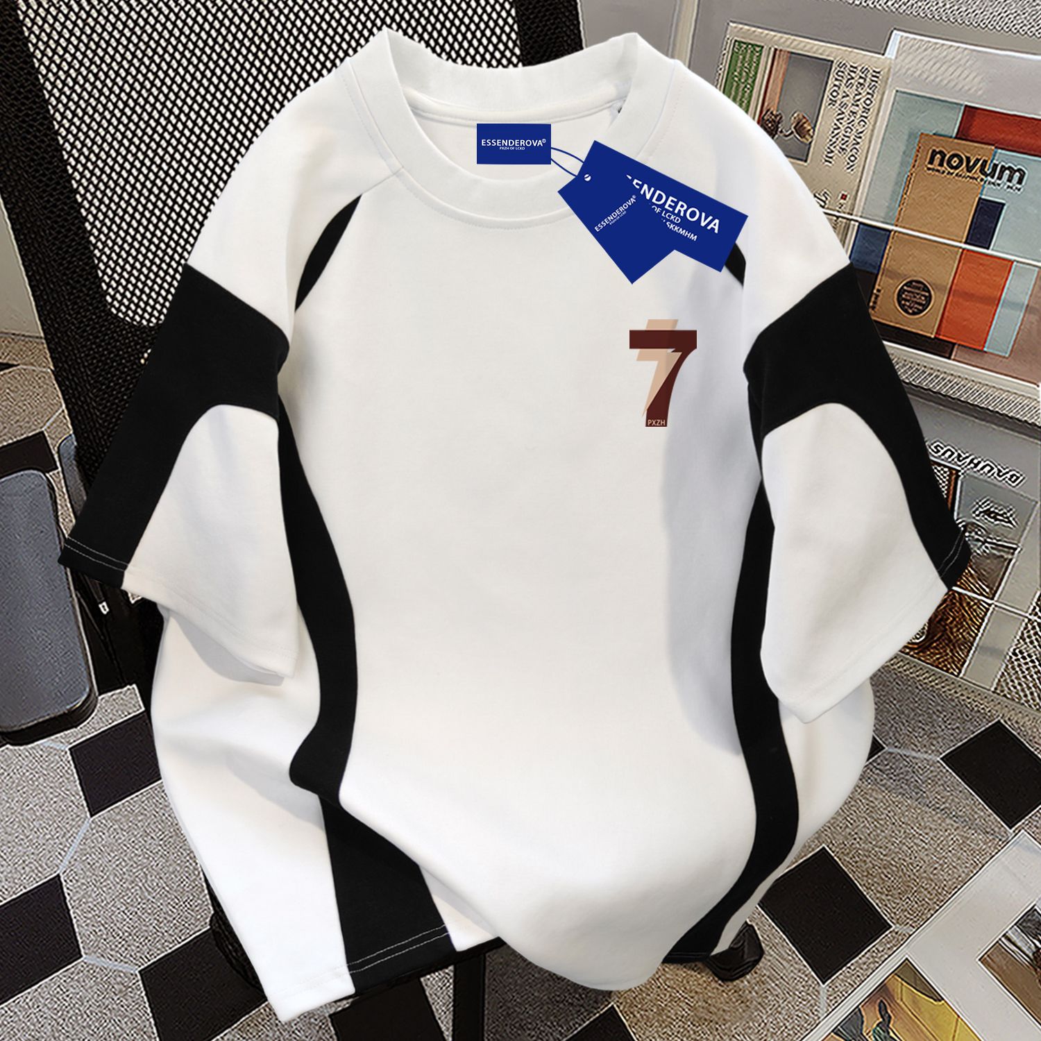 Camiseta de Manga Corta de Alg - Streetwear Brand Designs reseña y precio