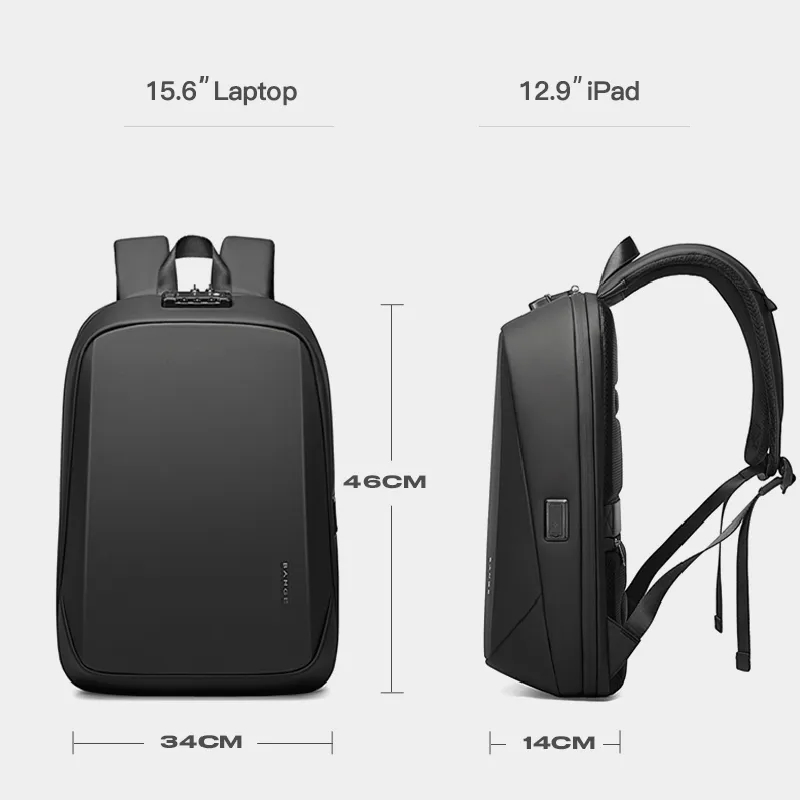 BANGE-mochila antirrobo para o - Streetwear Brand Backpack reseña y precio