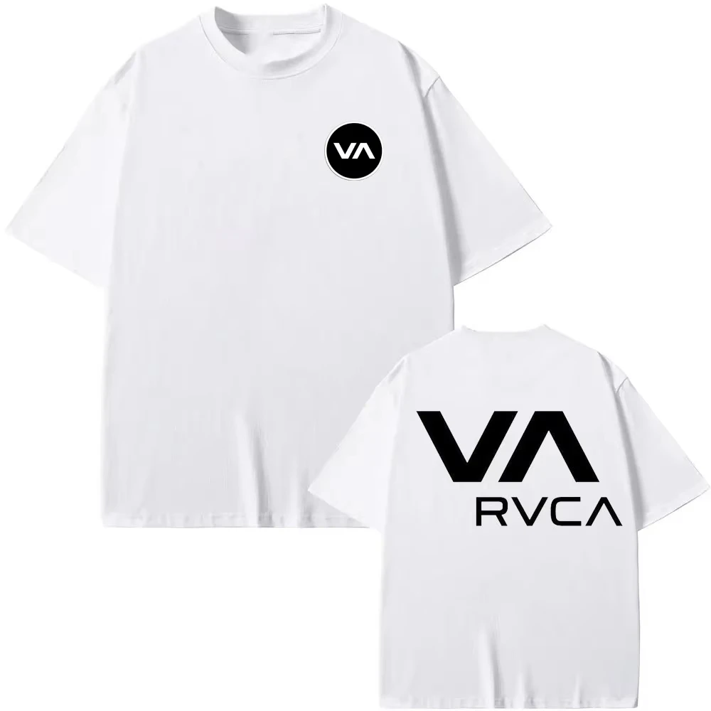 Camiseta RVCA negra de verano, - Streetwear Brand Designs reseña y precio